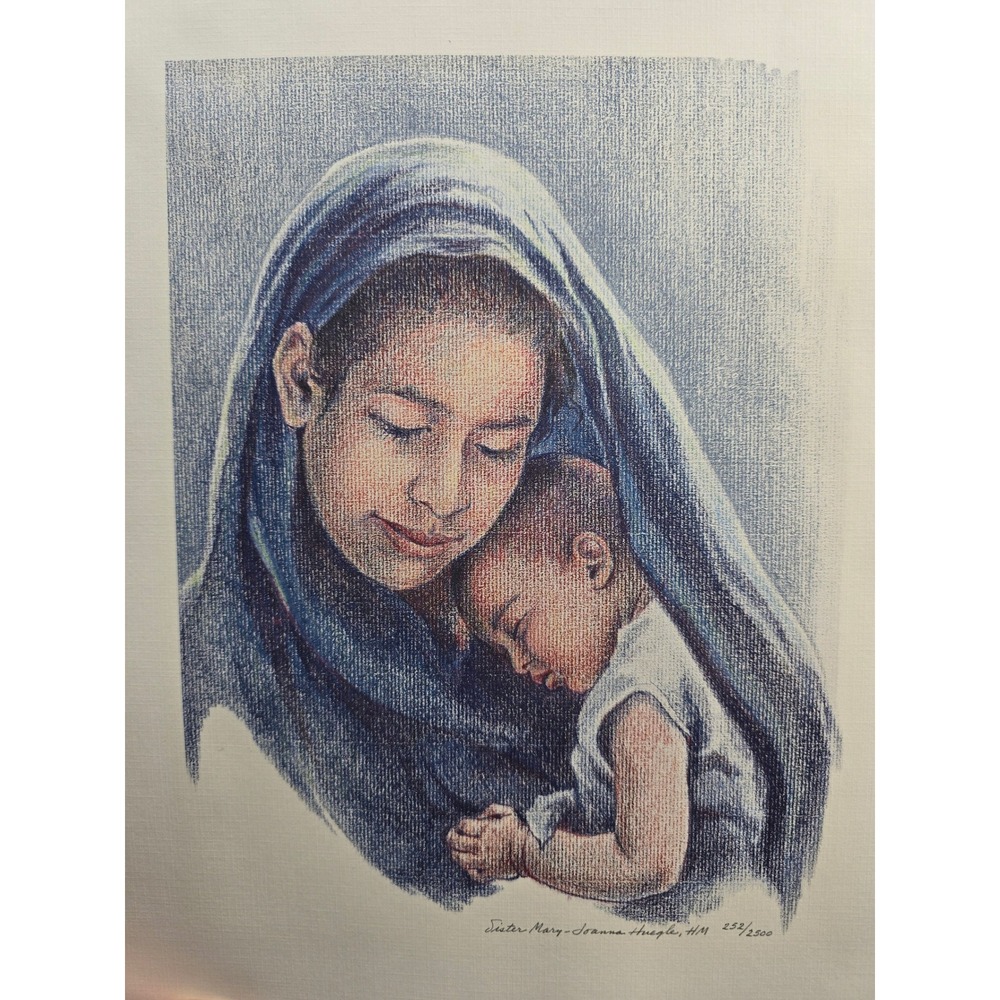 Sister Mary-Joanna Huegle Madonna and Child Print/‎ lithograph 252/2500 Art